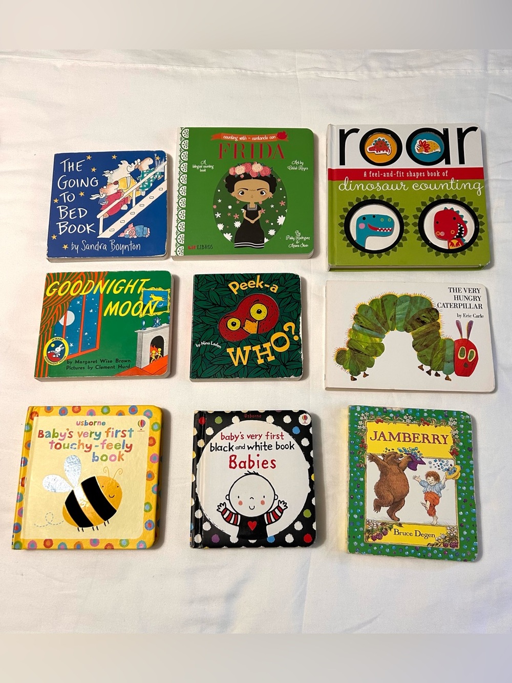 Board Book Bundle 9 Books! - Classic Kids Picture Board Books